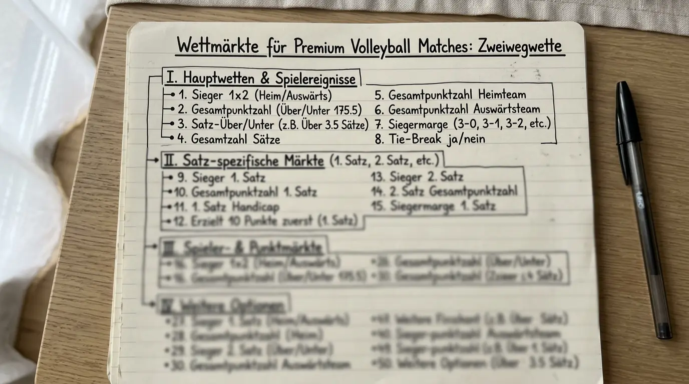 Betway Volleyball Markttiefe bei Topspielen – bis zu 50 Märkte pro Partie in der PlusLiga und CEV Champions League