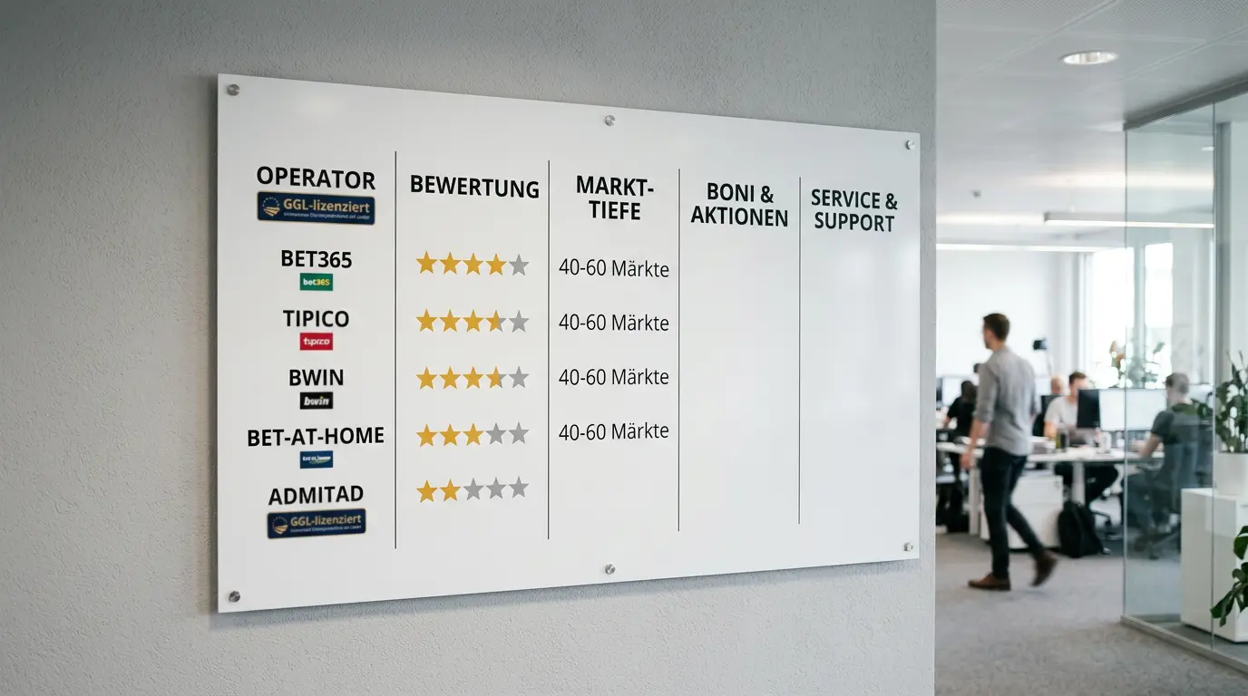 GGL-lizenzierte Volleyball Wettanbieter im Vergleich – Markttiefe und Quotenschlüssel der Top-Buchmacher