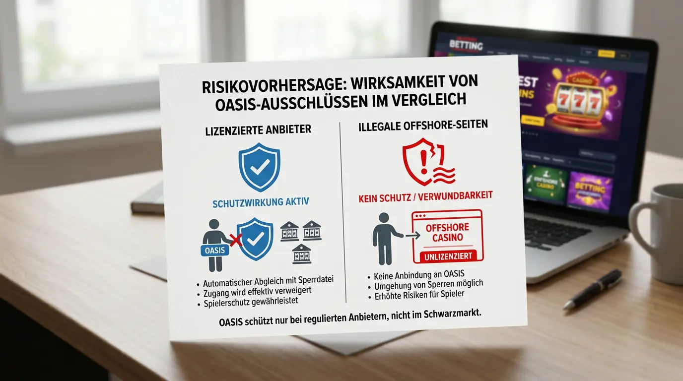 Offshore-Risiken trotz OASIS-Sperre – warum illegale Anbieter außerhalb des deutschen Spielerschutzsystems liegen