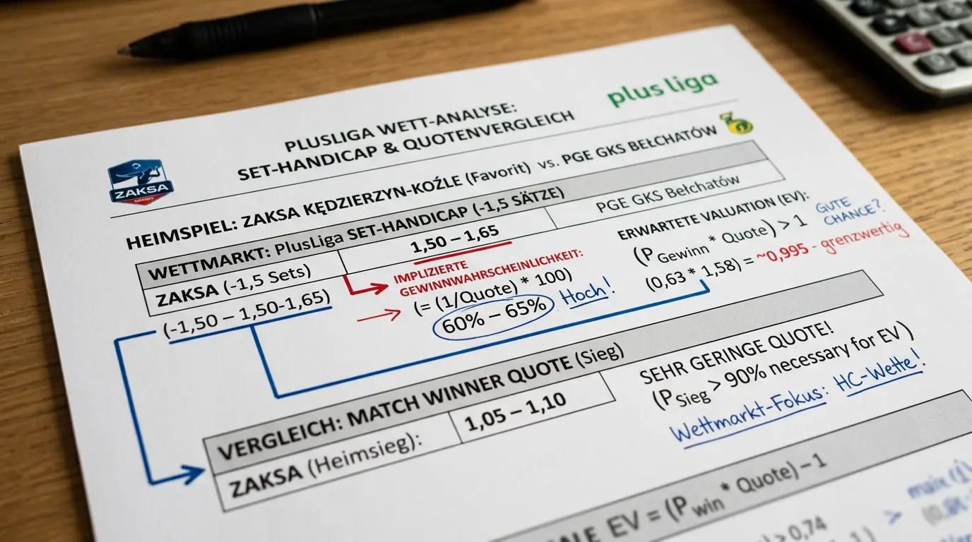 Satz-Handicap-Strategie für PlusLiga-Wetten – Favoriten richtig einschätzen in der polnischen Liga