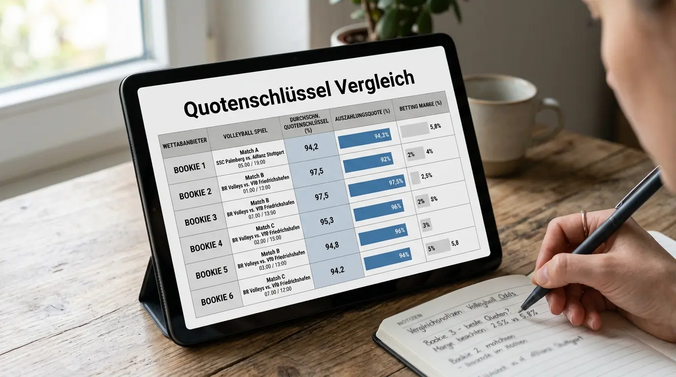 Quotenschlüssel-Vergleich verschiedener Wettanbieter für SuperLega-Spiele – bet365 vs. bwin vs. Konkurrenz