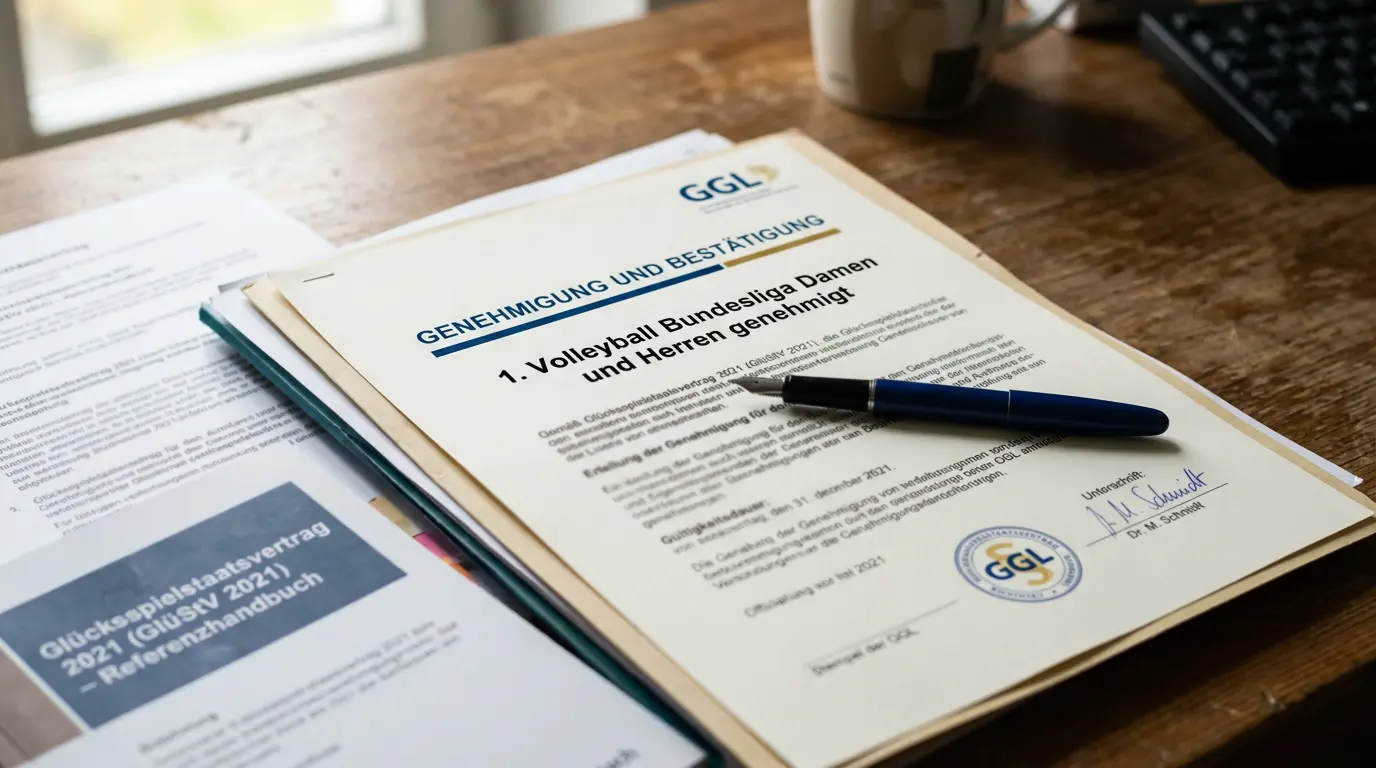 GGL-Genehmigung für die 1. Volleyball Bundesliga Damen und Herren in Deutschland