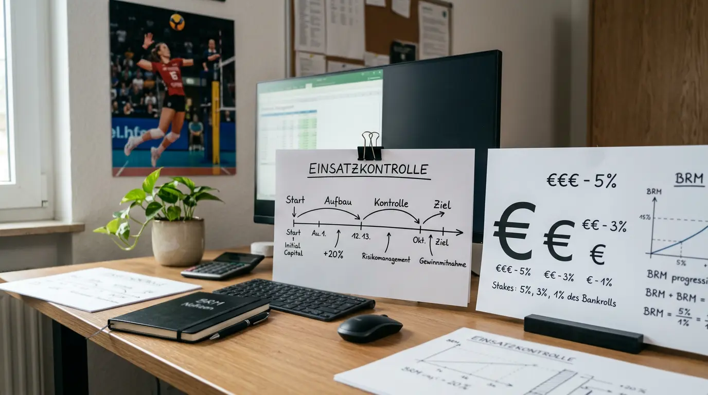 Bankroll-Management Tipps für Volleyball Kombiwetten – Einsatzkontrolle und Strategiepunkte
