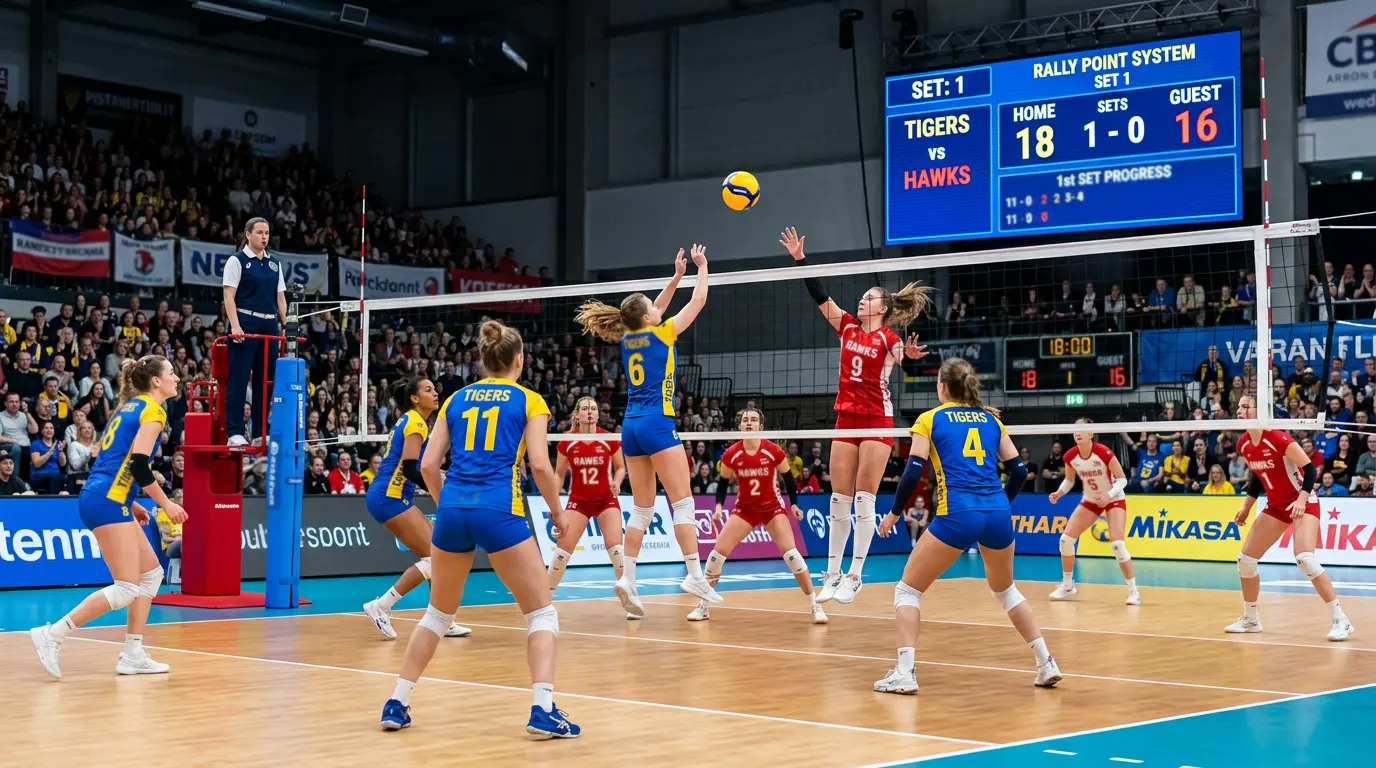 Volleyball Spielformat erklärt – Best-of-Five, Sätze bis 25 und Rally-Point-System für Volleyball-Wett-Einsteiger