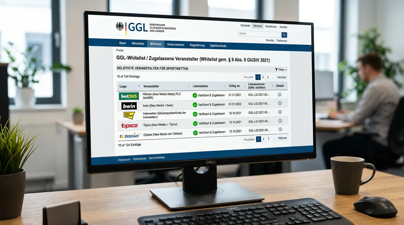 GGL-Whitelist für Volleyball Wettanbieter in Deutschland: Überblick lizenzierter Buchmacher und Prüfungsschritte 2026