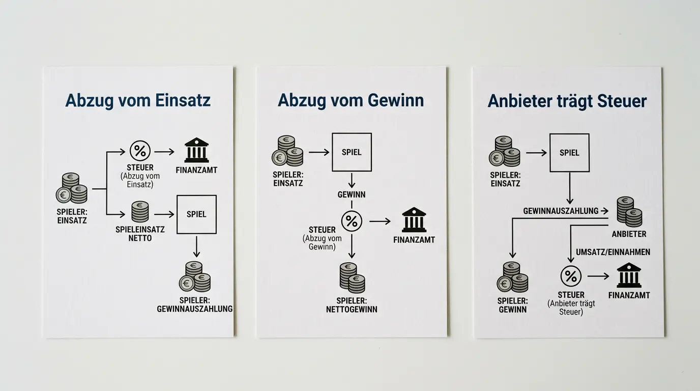 Verschiedene Modelle der Wettsteuer-Weitergabe bei deutschen Sportwetten-Anbietern